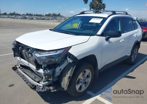 2024 Toyota Rav4 Hybrid Le из США, поврежденный, VIN 4T3LWRFV4RU143514